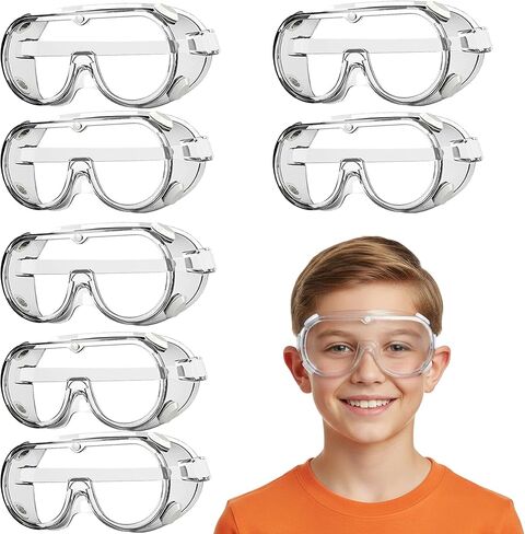 7 Pieces Kids Safety Goggles,Kids Science Goggles Safety Glasses Protection Kids Eye Goggles Protection Goggles for Boys and Girls in Saudi Arabia