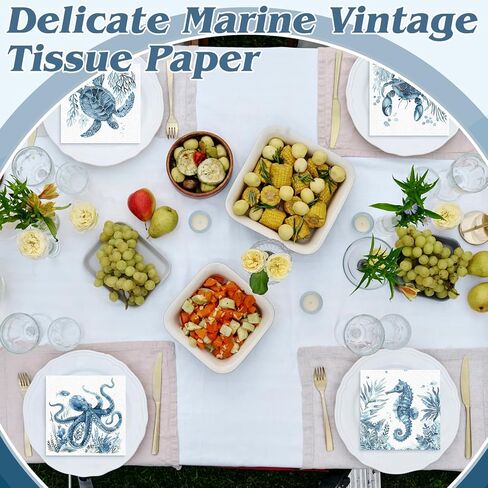 Fulmoon 200 Pieces Summer Flower Cocktail Napkins Disposable Sunflower Bee Beverage Napkins Fall Floral Paper Dinner Napkins for Summer Autumn Tea Party Table Decor(Hummingbird) in Kuwait