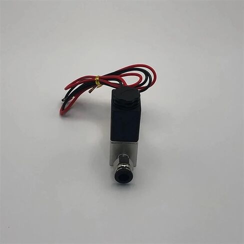 2V025-06 Normally Closed Air Water Oil Solenoid Valve Coil Led 2 Port 2 Ways 220V 12V 24v Air Magnetic Valve Pneumatic(Black 6MM-6MM,DC12V) in Saudi Arabia