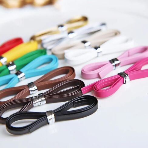 5mm/0.2" Leather Straps, Doll Belt Straps, in 13 Colors, Mini Doll Belt, Doll Sewing Craft Supplies, Pre-Cut to 46cm/18" in Kuwait