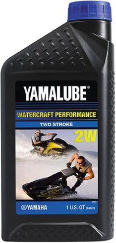 Yamaha New OEM Yamalube 2W Watercraft 2-Stroke Engine Oil, LUB-2STRK-W1-12 in Saudi Arabia
