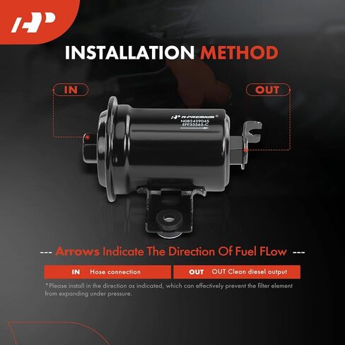 A-Premium Fuel Filter Compatible with Toyota Corolla & Geo Prizm, 1993 1994 1995 1996 1997, 1.6L 1.8L in Saudi Arabia