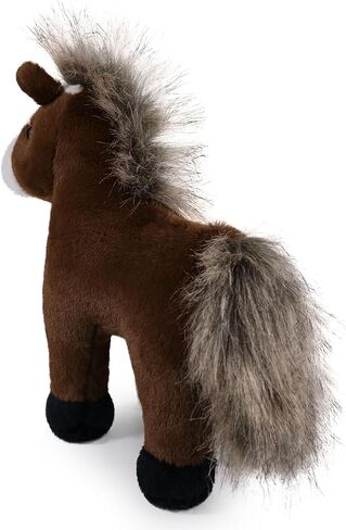 Ice King Bear Pony Stuffed Animal Horse Plush Toy 7 Inches (Brown) in Saudi Arabia