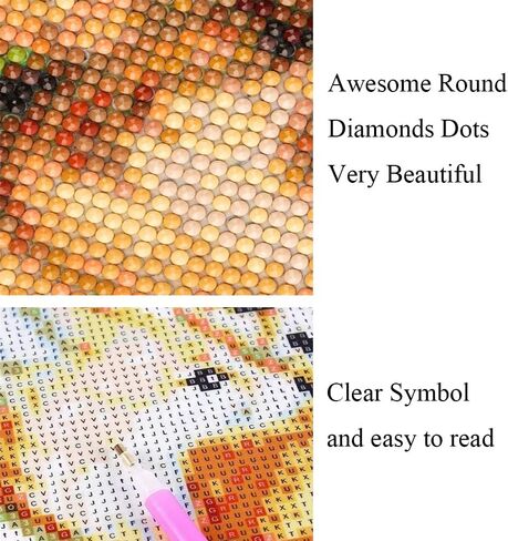 JFYHAB 5D Snowman Diamond Art Kits for Adults Beginners, Christmas Diamond Painting Kits, DIY Full Round Drill Paint by Diamonds Dot Gem Art for Adults, Home Wall Decor 12x12 Inch in Kuwait