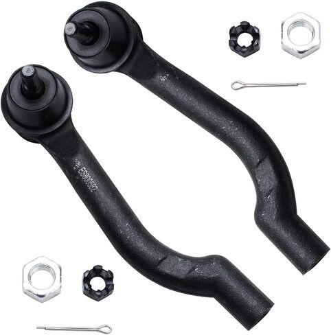Detroit Axle - FWD Front Suspension Kit for 2008 2009 2010 2011 2012 Nissan Rogue, 2 Struts Coil Spring 2 Lower Control Arms w/Ball Joint 2 Sway Bars 4 Inner Outer Tie Rods 2 Boots Replacement in Saudi Arabia