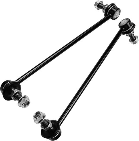 Detroit Axle - FWD Front Suspension Kit for 2008 2009 2010 2011 2012 Nissan Rogue, 2 Struts Coil Spring 2 Lower Control Arms w/Ball Joint 2 Sway Bars 4 Inner Outer Tie Rods 2 Boots Replacement in Saudi Arabia