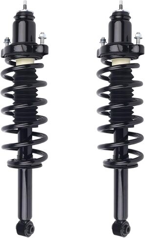 Autoround Pair 171126 Rear Complete Shock Absorber Compatible with Chrysler 200 2011-2014/ Sebring 2007-2010, Dodge Avenger 2008-2014, Left & Right Struts with Coil Spring Assembly in Saudi Arabia