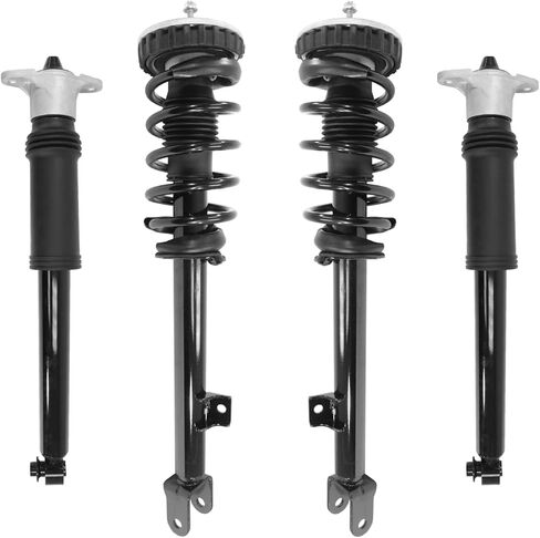 COMPLETESTRUTS - Front Complete Strut Assemblies with Coil Springs and Rear Shock Absorbers Replacement for 2009-2014 Hyundai Genesis Sedan - Set of 4 in Saudi Arabia