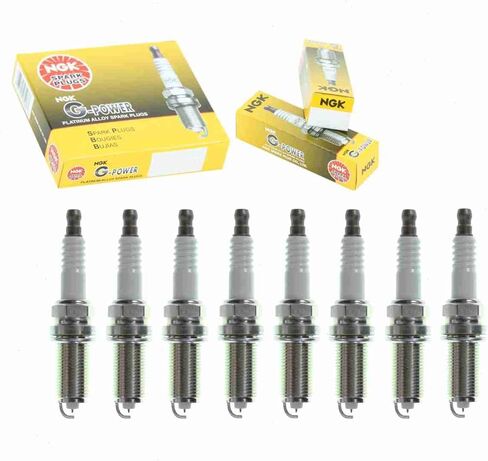 8 pc NGK G-Power Spark Plugs compatible with Toyota Tundra 4.6L 5.7L V8 2007-2020 in Saudi Arabia