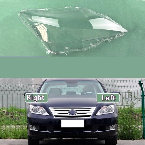 Transparent Headlight Cover Compatible With Lexus LS LS600hL LS460L 2010-2012 | Plexiglass Replacement Lens(Right) in Saudi Arabia