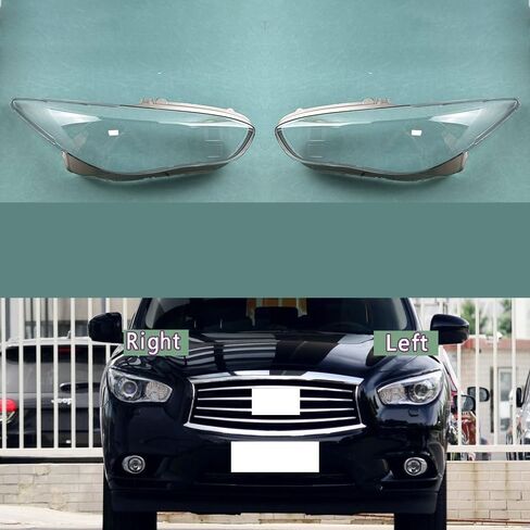 Compatible With I-NFINITI QX60 2014 2015 Headlamp Cover Shade - Transparent Plexiglass Headlight Shell Replacement Lens(1 Right) in Saudi Arabia