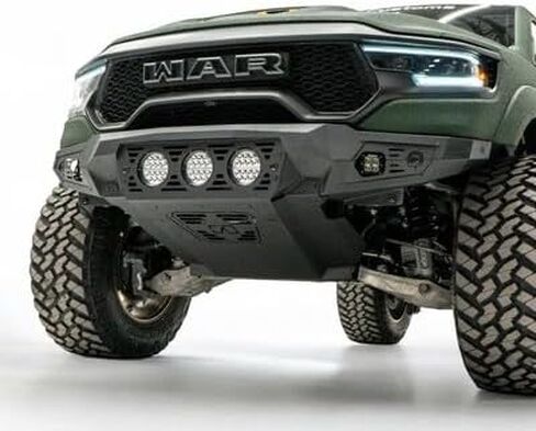مجموعة حروف شبكة WAR الجمركية لـ RAM 1500 TRX (2021-2024) - تراكب كيفلر أسود لشارة شبكة المصنع - تصميم جريء وعنيف in Saudi Arabia