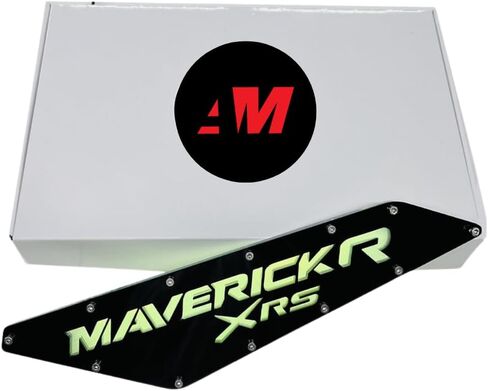 Side Badges with RGB LED Lights For Can am Maverick R/R MAX Pair Maverick R XRS in Saudi Arabia