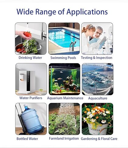3 in 1 TDS Meter - TDS EC & Temperature(°C,°F) Meter,Accurate & Reliable Digital Water Testing Kits for Drinking Water Quality, Tap, Well, Swimming Pool,Hydroponics, Aquarium, RO/DI System, Black in Saudi Arabia