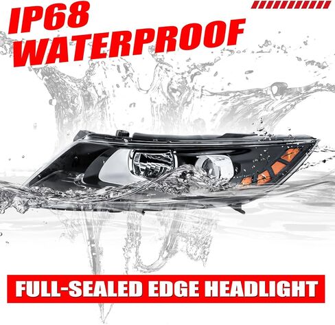 A Pair Halogen Headlamp Assembly Compatible with 2011 2012 2013 Kia Optima (Left+Right Side) in Saudi Arabia