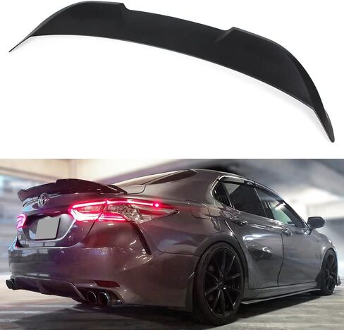 Matt Black Finish TR Style Duckbill Rear Trunk Lid Spoiler Wing Replacement Compatible with 2018-2023 Toyota Camry LE XLE SE XSE Hybrid in Saudi Arabia