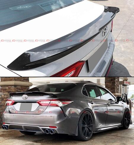 Matt Black Finish TR Style Duckbill Rear Trunk Lid Spoiler Wing Replacement Compatible with 2018-2023 Toyota Camry LE XLE SE XSE Hybrid in Saudi Arabia