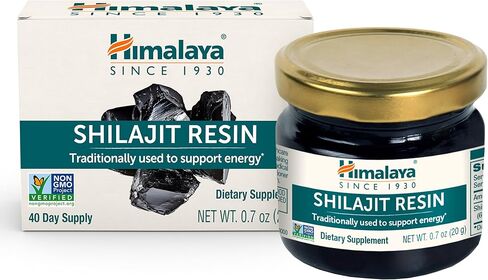 Himalaya Shilajit Extract Capsules, 60 Count, 250 mg Himalayan Shilajit Resin for Men and Women, Supports Energy in Saudi Arabia