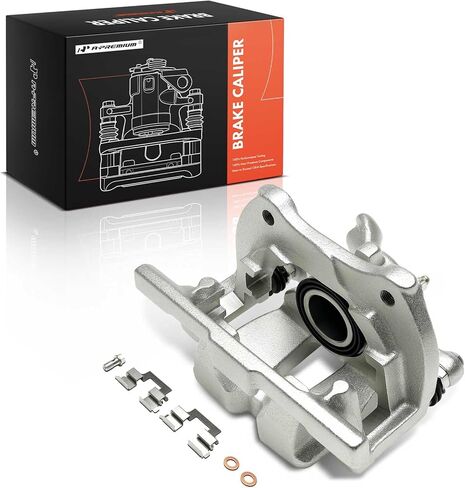 مجموعة فرجار قرص الفرامل الممتازة مع دعامة متوافقة مع Land Rover Range Rover 2010-2012، Range Rover Sport 2010-2013 - جانب السائق الأيسر الخلفي in Saudi Arabia