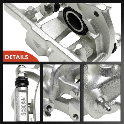 مجموعة فرجار قرص الفرامل الممتازة مع دعامة متوافقة مع Land Rover Range Rover 2010-2012، Range Rover Sport 2010-2013 - جانب السائق الأيسر الخلفي in Saudi Arabia