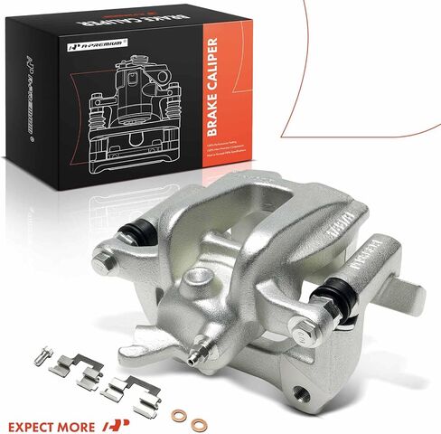 مجموعة فرجار قرص الفرامل الممتازة مع دعامة متوافقة مع Land Rover Range Rover 2010-2012، Range Rover Sport 2010-2013 - جانب السائق الأيسر الخلفي in Saudi Arabia