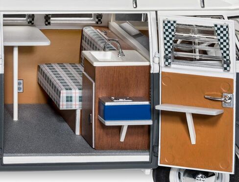 Revell 07674 VW T1 Camper 1:24 Scale Unbuilt/Unpainted Plastic Model Kit in Saudi Arabia