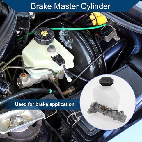 No.585102D500/M630190 Brake Master Cylinder with Reservoir for Hyundai Elantra 2001-2003 Hydraulic Master Cylinder Aluminum Alloy Plastic 1 Pc in Saudi Arabia