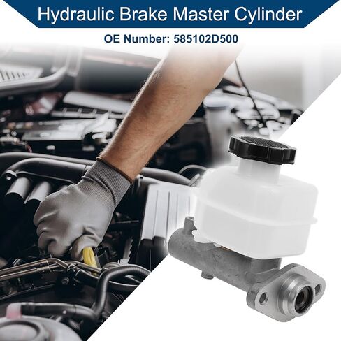 No.585102D500/M630190 Brake Master Cylinder with Reservoir for Hyundai Elantra 2001-2003 Hydraulic Master Cylinder Aluminum Alloy Plastic 1 Pc in Saudi Arabia