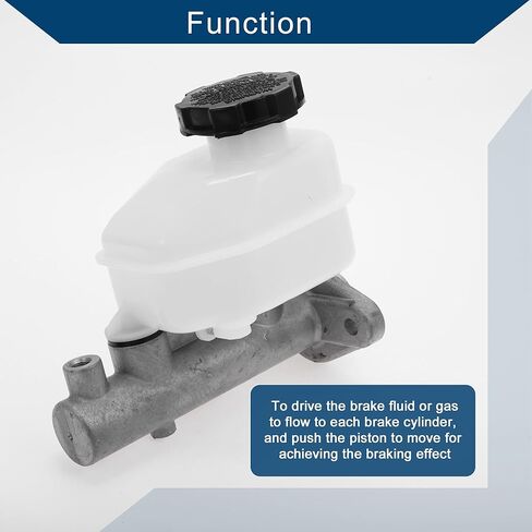 No.585102D500/M630190 Brake Master Cylinder with Reservoir for Hyundai Elantra 2001-2003 Hydraulic Master Cylinder Aluminum Alloy Plastic 1 Pc in Saudi Arabia