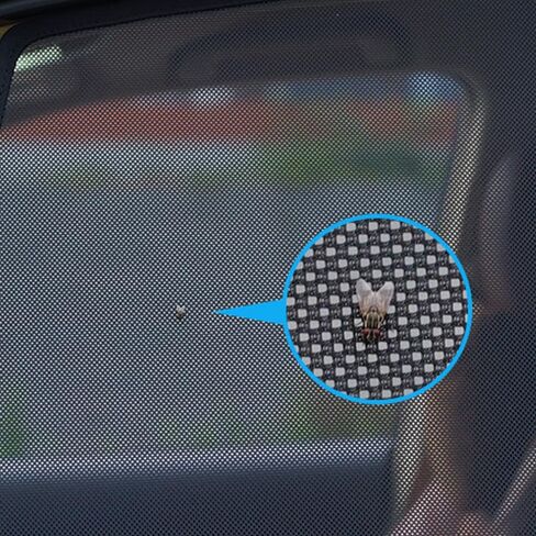 for Beijing Auto BJ30 2024-2025 Magnetic Car Sun Shade,Car Window Shade Blinds Covers Breathable Mesh for Side Rear Full Window,C 2 Rear Windows in Saudi Arabia