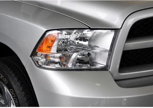 Compatible With d-odge Compatible With r-am Trucks Headlight Lens Cover (2009-2014) - Polycarbonate Auto Case with UV Protection(Left) in Saudi Arabia
