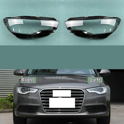 Compatible With A-udi A6 A6L C7 Headlamp Cover - Transparent Headlight Shell Lens 2012-2015 Models(1 Left) in Saudi Arabia