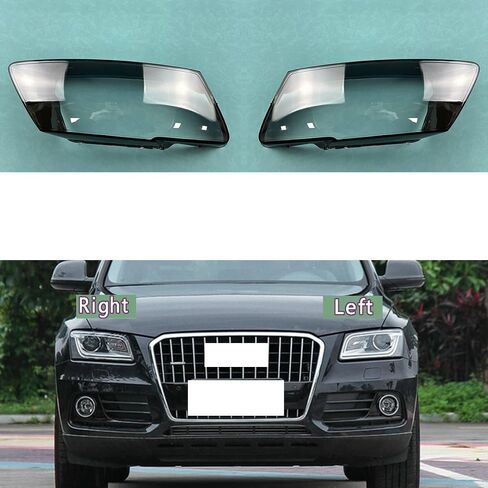 Transparent Headlight Cover Compatible With A-udi Q5 2013-2018 | Plexiglass Lens Shell | UV Protective Lampshade(1 Left) in Saudi Arabia