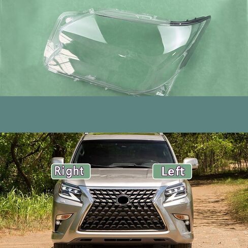 Transparent Headlight Cover Compatible With L-exus GX GX400 GX460 2020 - Plexiglass Replacement Lamp Shell(Left) in Saudi Arabia