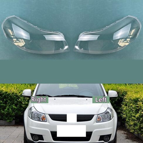 Compatible With S-UZUKI Tianyu SX4 2006-2016 Headlamp Cover Shade - Transparent Lens Shell Masks Headlights - Plexiglass Replacement(Left) in Saudi Arabia