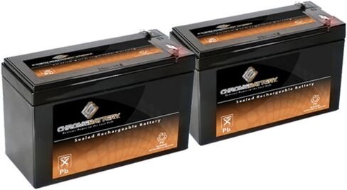 بطارية 12 فولت 9AH SLA لجهاز Razor Pocket Mod/Pocket Rocket/Sport Mod - 2PK in Kuwait
