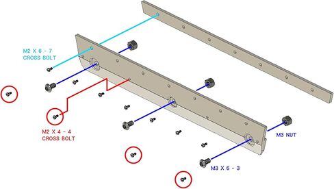 H-TECH RC CNC لوحة جانبية معدنية من الألومنيوم وخطوة لمحور SCX10 III Jeep CJ-7 [AXI03008T2، AXI03008T1] 1/10 RC ترقية الجسم (لوحة جانبية + خطوة (أسود)) in Kuwait