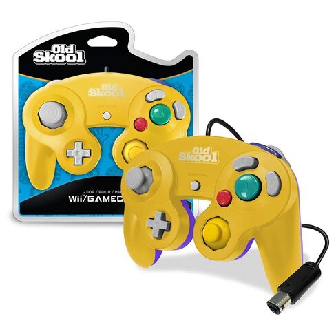 Old Skool Controller Compatible with Gamecube/Wii - White in Saudi Arabia