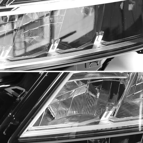 Right LED Headlight Assembly Fit for Nissan Rogue SL/SV 2021 2022 2023 Chrome Housing Projector Headlamp Replacement OE Style Passenger Side RH in Saudi Arabia