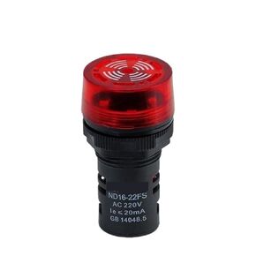 Buzzer Indicator Light Type Buzzer ND16-22FS 220v in Saudi Arabia