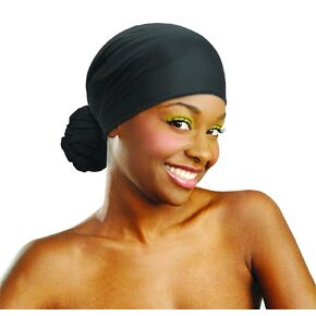 DONNA Soft Satin Long Wrap Scarf 58" x 14", Silk Hair Wrap for Sleeping Head Wrap for Women, Headband for Women RED Color in Kuwait