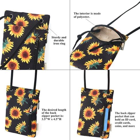 حقيبة محفظة صغيرة للنساء للهاتف الخلوي مع حزام كتف in Kuwait