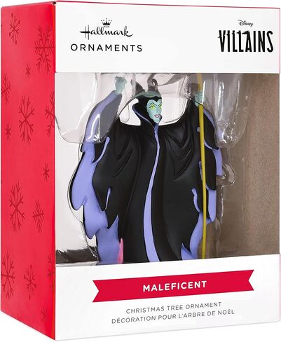 زينة عيد الميلاد من هولمارك ديزني كرويلا دي فيل وأورسولا وماليفيسنت ديكوباج، مجموعة من 3 (0003HCM1154) in Kuwait