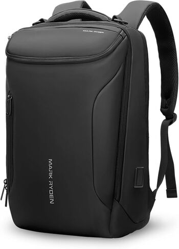 MARK RYDEN Business Backpack for Men, Waterproof High Tech Backpack with Sport Car Shape Design and USB Charging Port, Travel Laptop Backpack Fits 17.3 Inch Notebook in Saudi Arabia