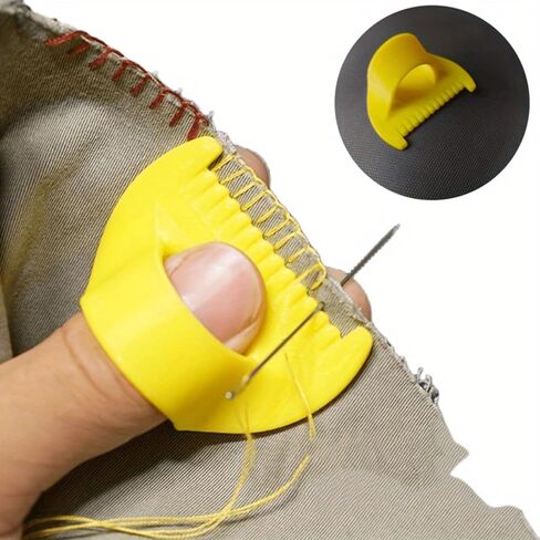 1PCS of Simple Sewing Tools - Durable Plastic Edge Lock and Sewing Tools for Beginners and Seniors (Yellow (3mm)) in Saudi Arabia