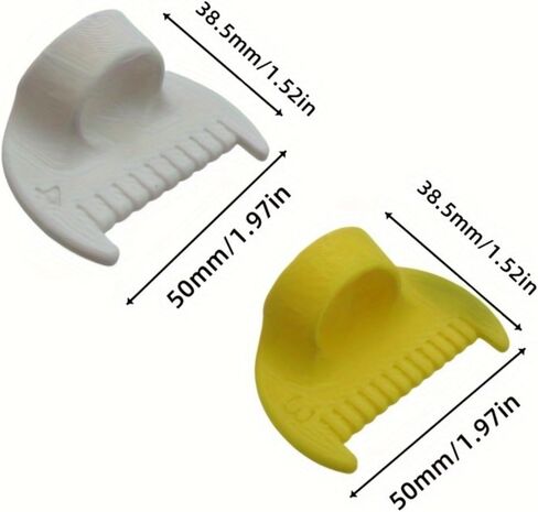 1PCS of Simple Sewing Tools - Durable Plastic Edge Lock and Sewing Tools for Beginners and Seniors (Yellow (3mm)) in Saudi Arabia