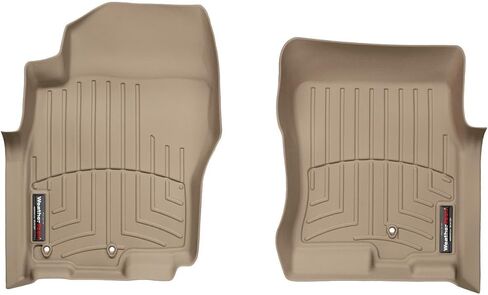 WeatherTech 441801 بطانة أرضية أمامية سوداء in Saudi Arabia