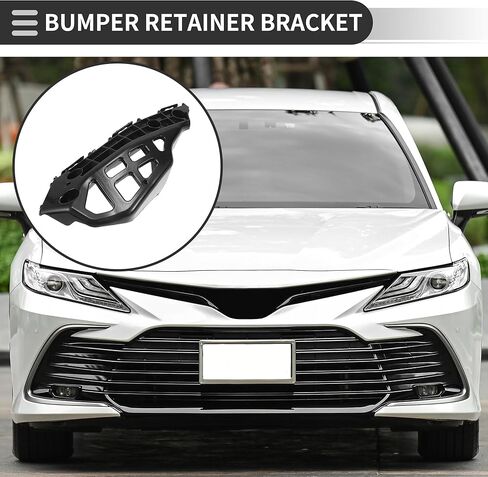 دعامة دعم مصد الصدمات من Motoforti، حامل تثبيت المصد الأمامي الأيسر، لسيارة Toyota Corolla IM 2017-2018، ABS، رقم 5253612130، أسود، قطعة واحدة in Saudi Arabia