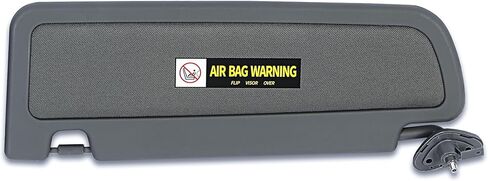 Passenger Side Right Sun Visor Compatible with 2006-2011 Honda Civic Replace for 83230-SNA-A01ZA Dark Gray in Saudi Arabia