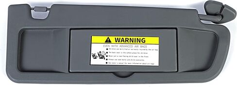 Passenger Side Right Sun Visor Compatible with 2006-2011 Honda Civic Replace for 83230-SNA-A01ZA Dark Gray in Saudi Arabia